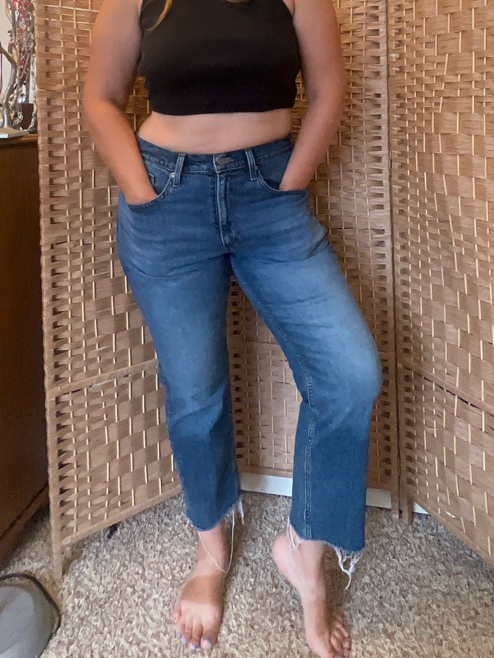Levi Athletic Cropped Jeans - Picture 7 of 10